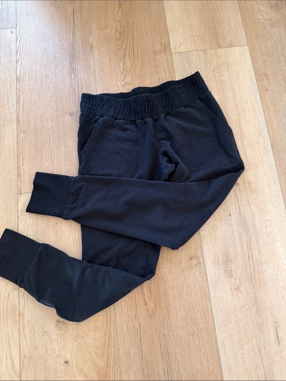 Free People Movement Black Jogger Pants - Comfortable Elastic Waist